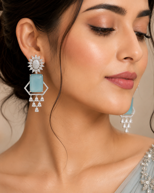 Turquoise Blue Diamond Radiance