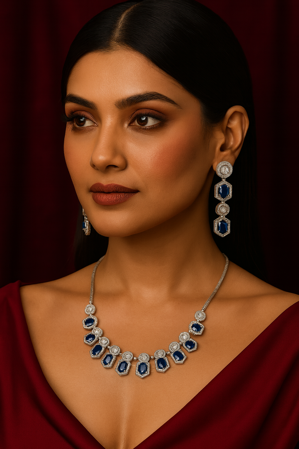 Blue Aurora Luxe Necklace