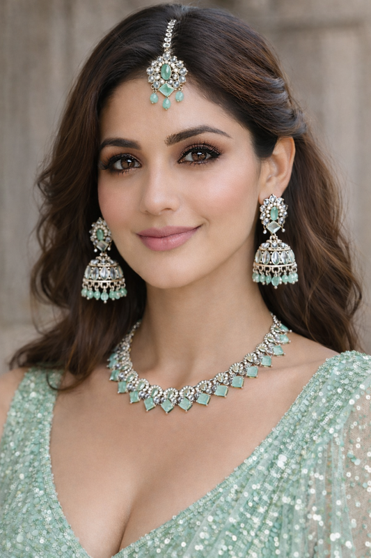 Zivaana Mintora Necklace Set