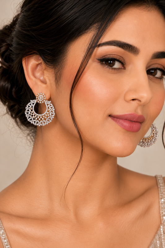 Regal Elegance – Luxurious Designer Earrings