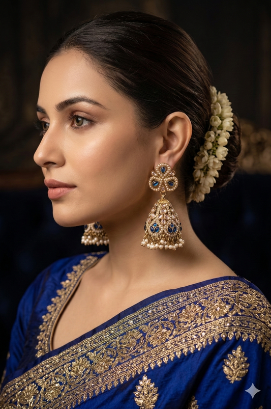 Neel Kamal Jhumkas