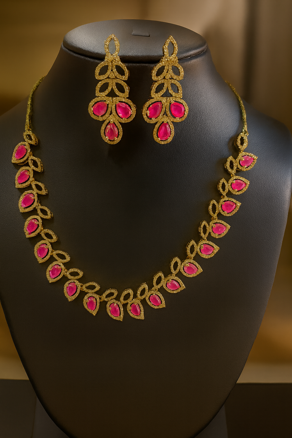 Rosetta Bloom Necklace Set