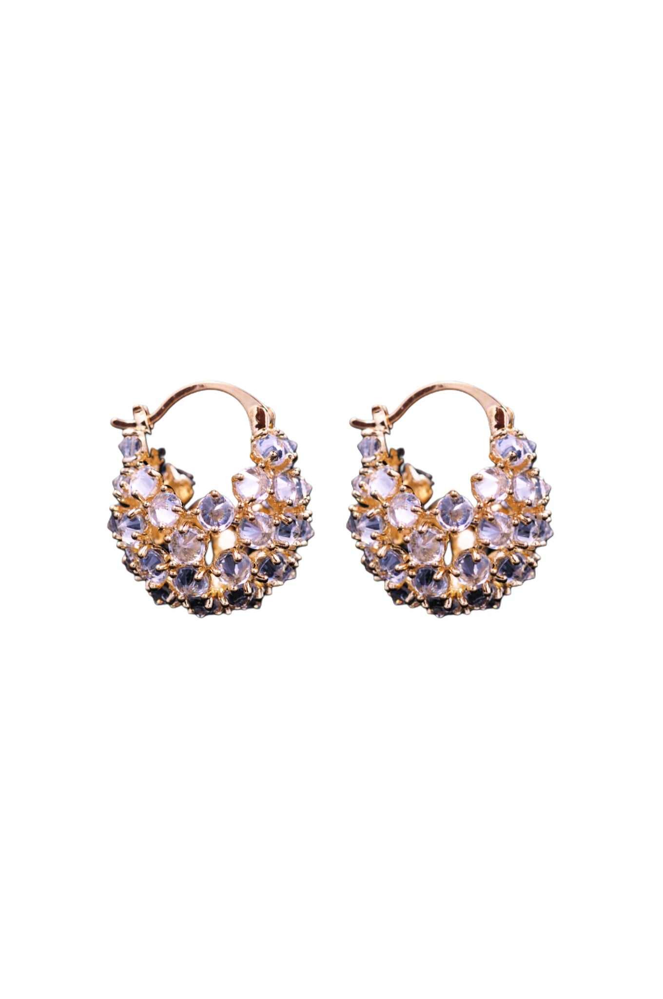 Elegant Kundan Hoop