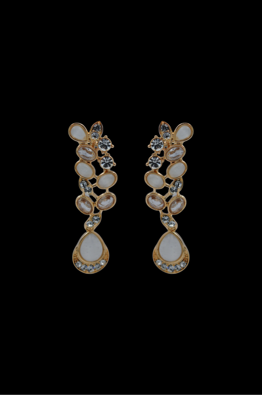 Peaarl Celestial Raindrop Earrings