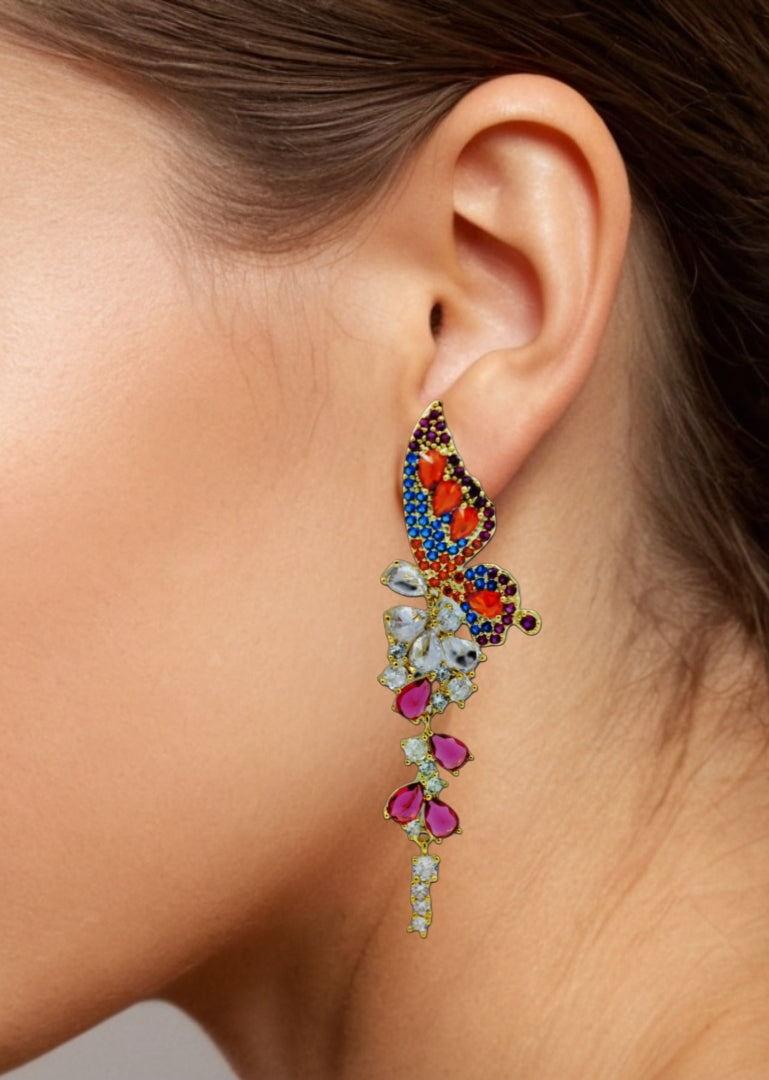 Enchanted Butterfly Wing Earrings