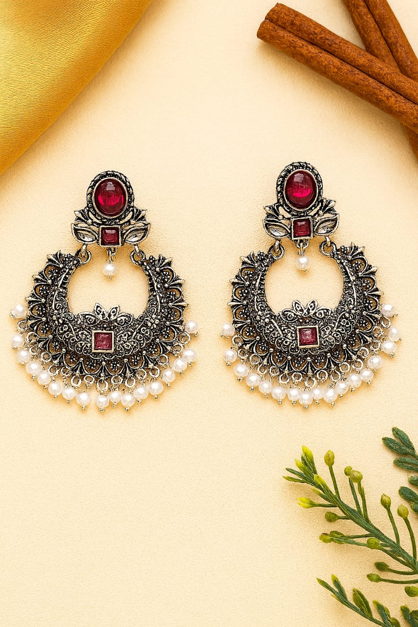 Lunar Blossom Earrings