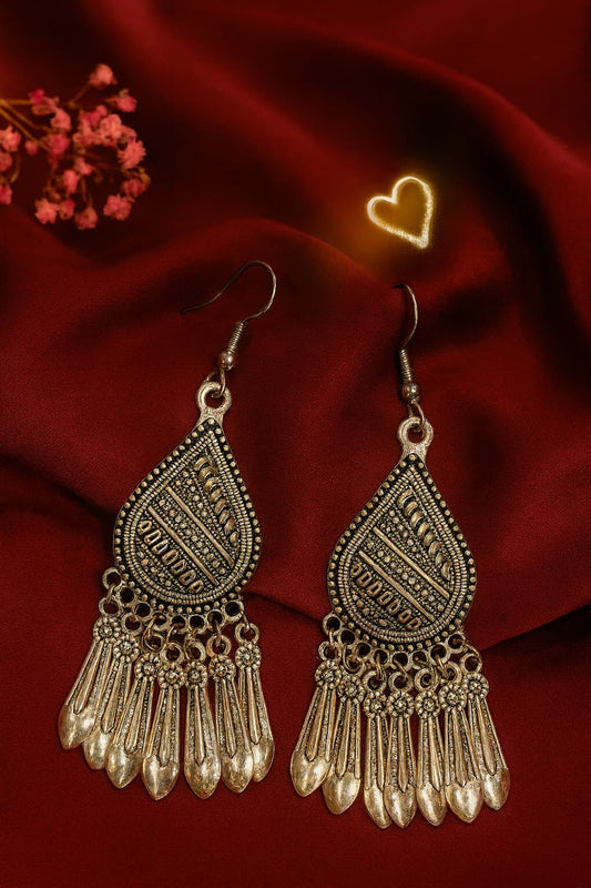 Antique Grace Jhumki Drops