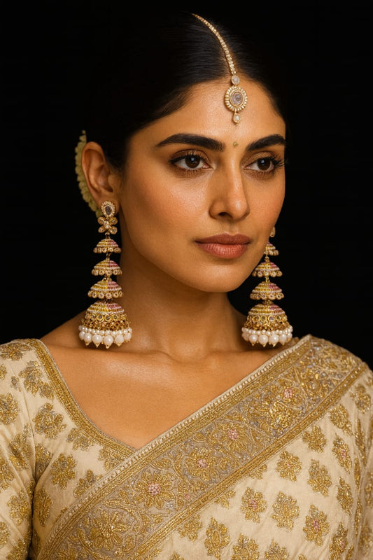 Rangriti Royale Jhumkas