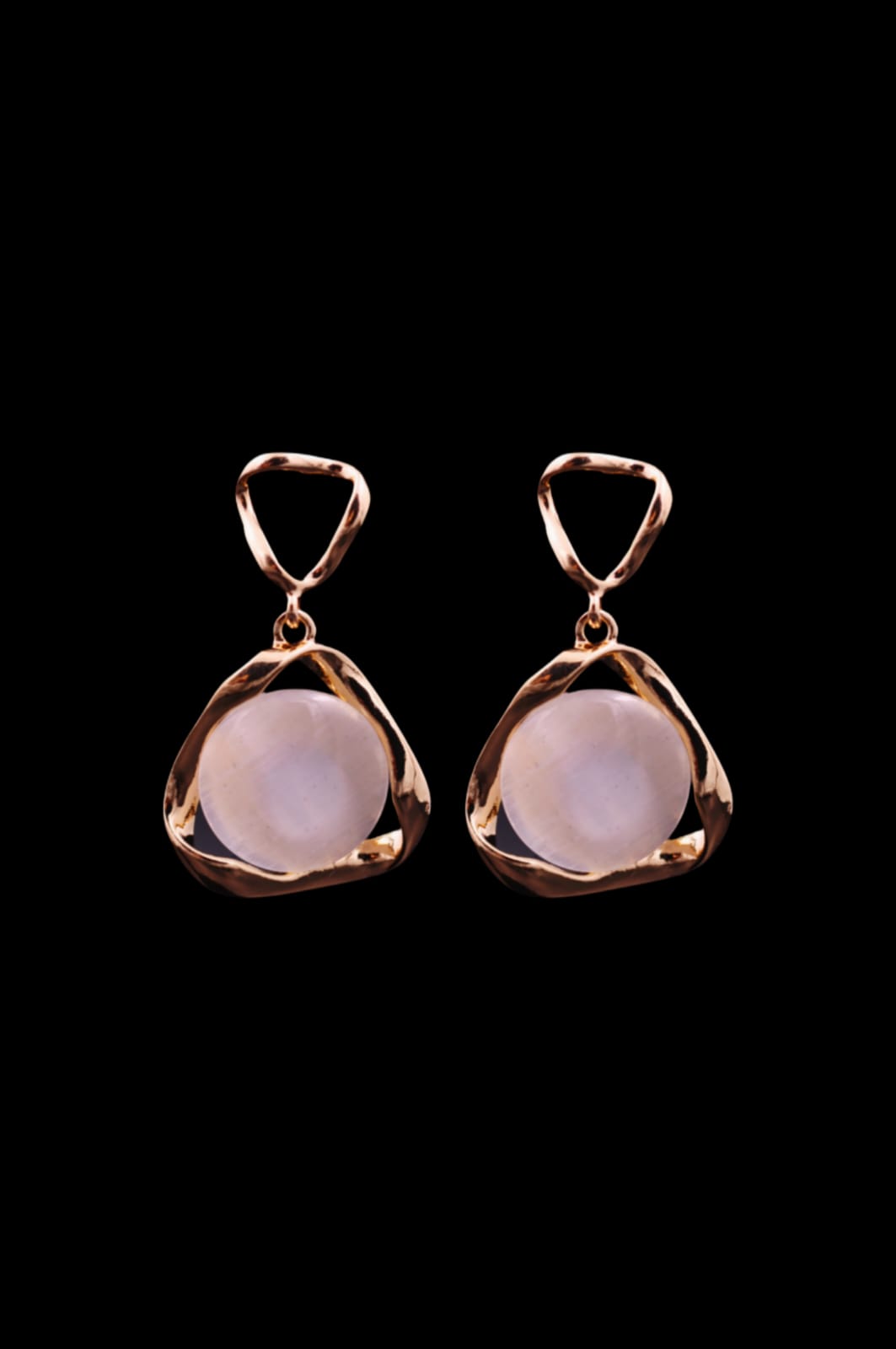Rose Aura Earrings