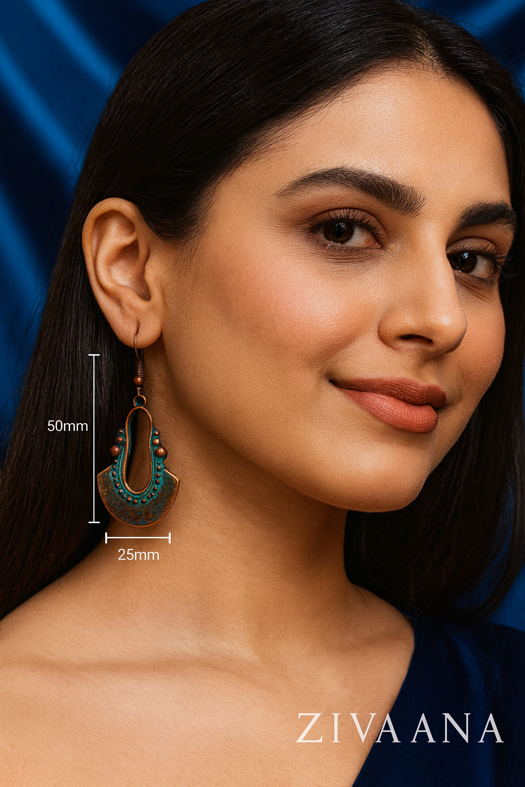 Antique Ocean Charm Earrings