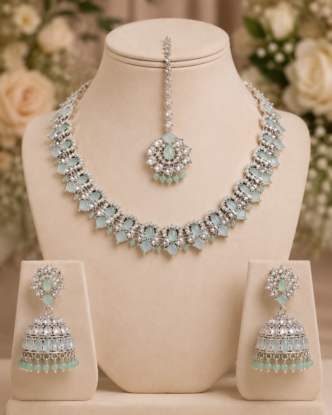 Zivaana Mintora Necklace Set