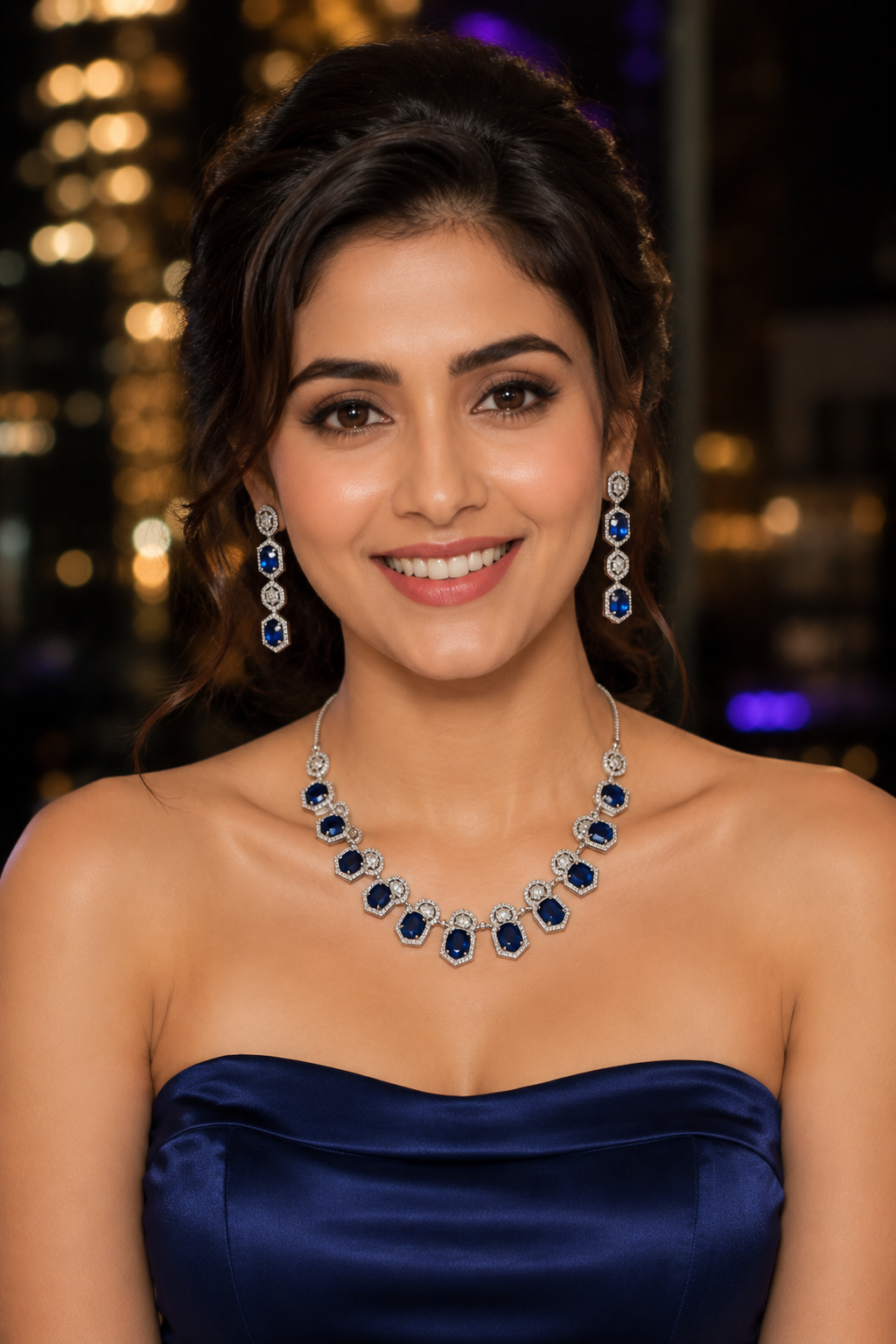 Blue Aurora Luxe Necklace