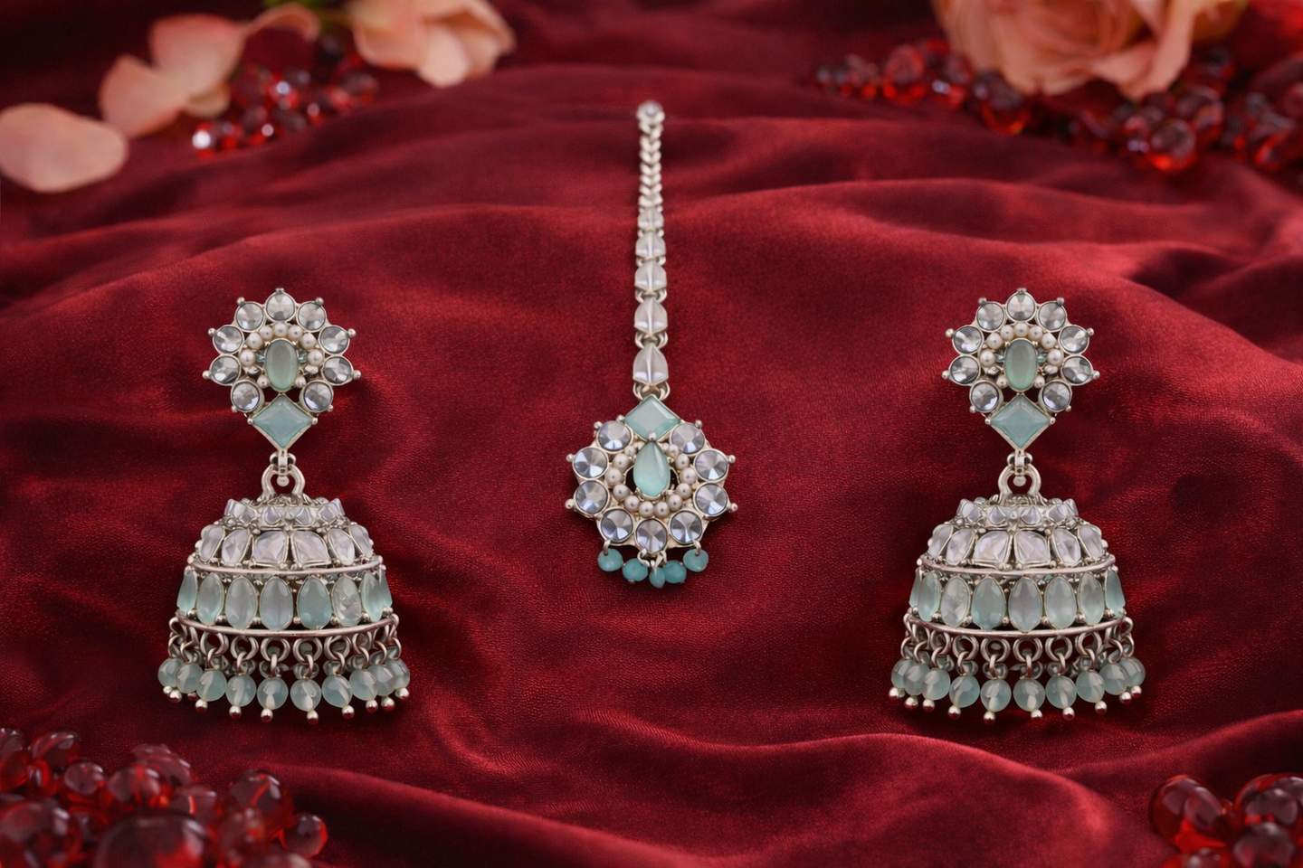Zivaana Mintora Necklace Set