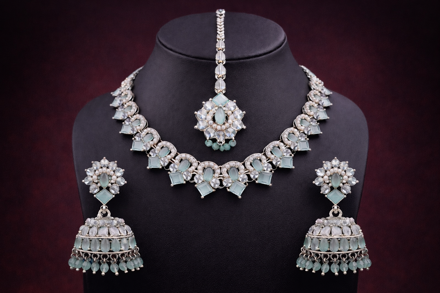 Zivaana Mintora Necklace Set