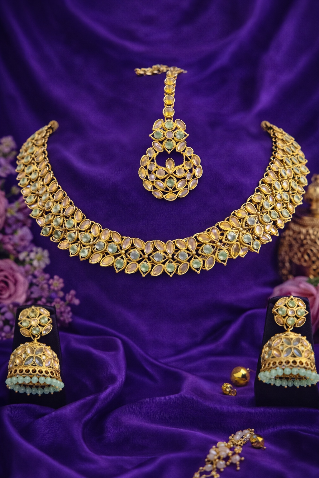 Noor-e-Firoza Necklace Set