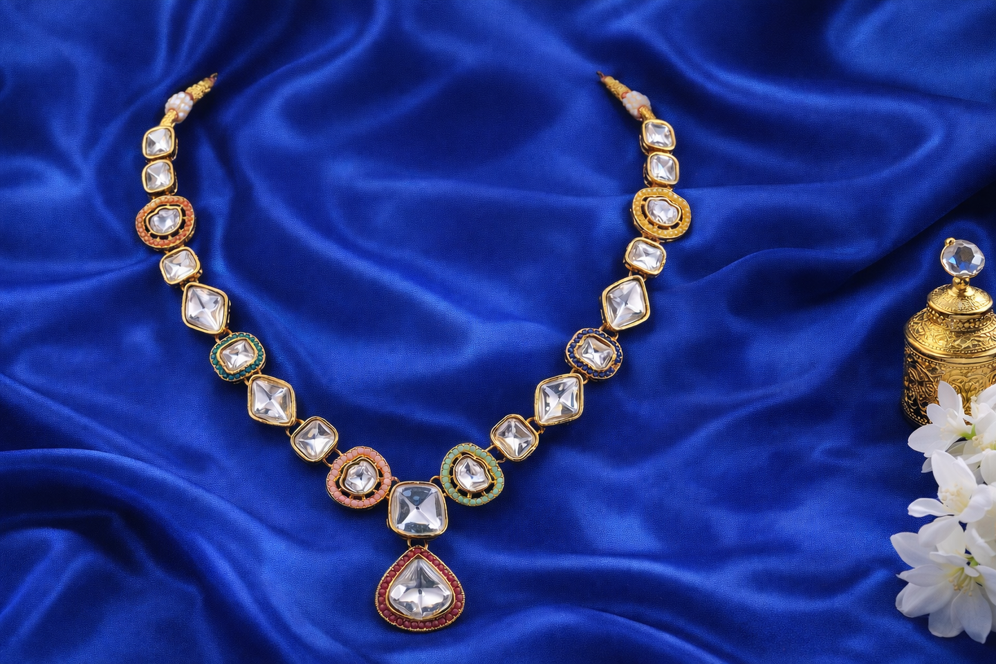 Rajwada Prism Necklace Set