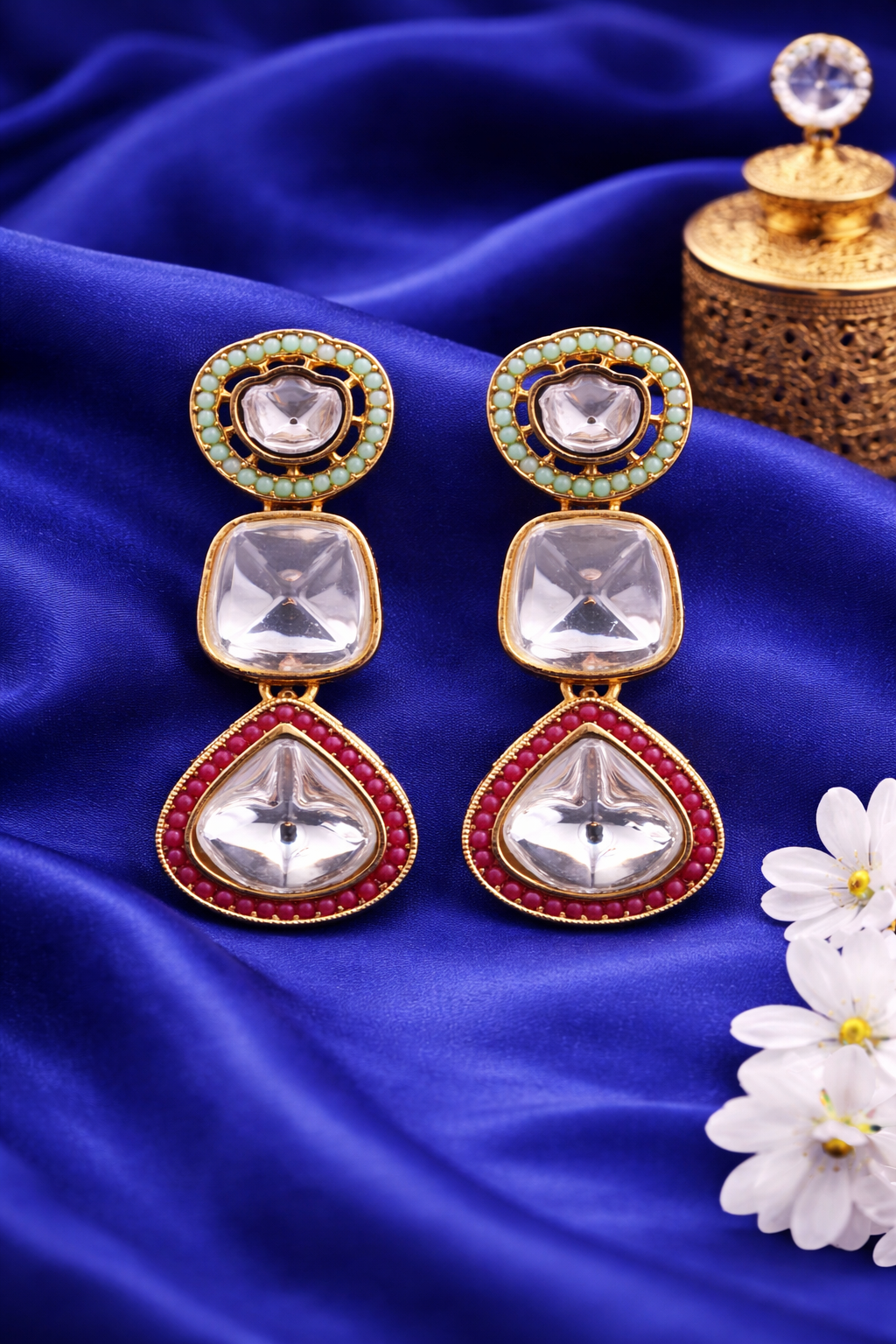 Rajwada Prism Necklace Set