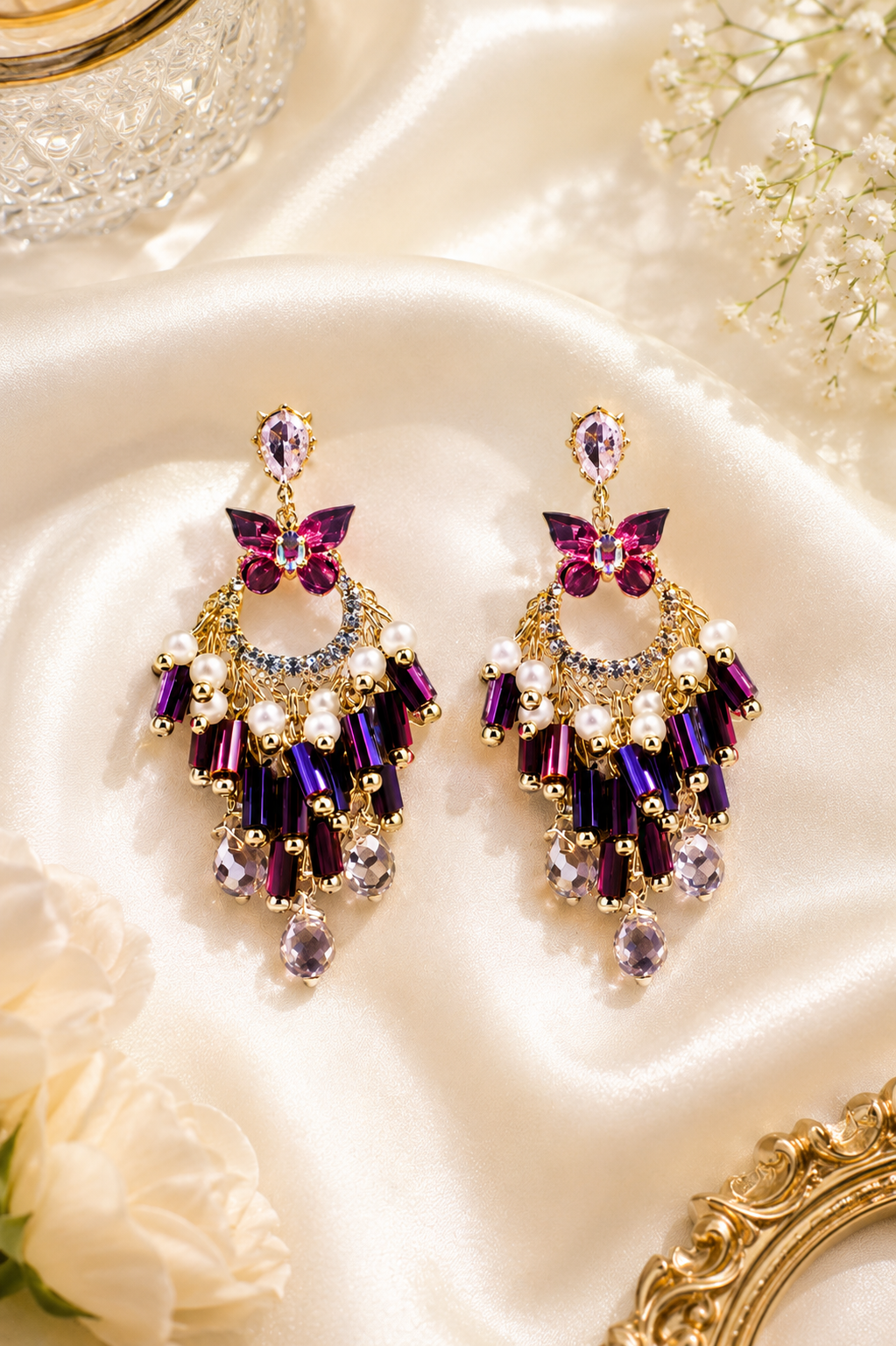 Purple Celestial Butterfly Elegance