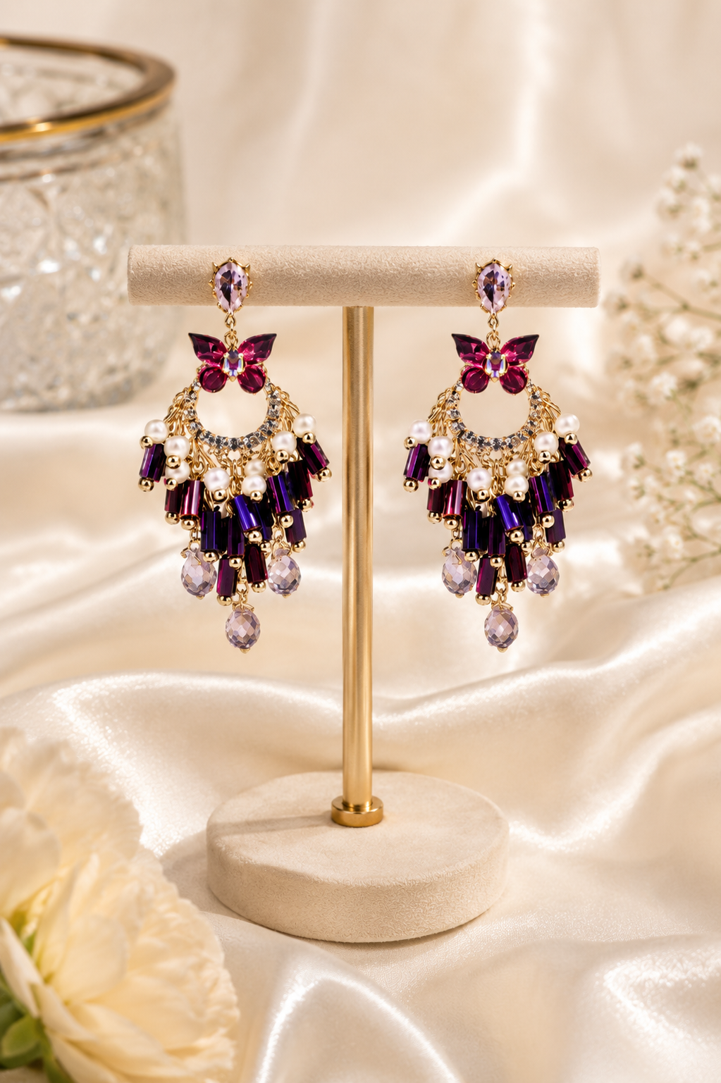 Purple Celestial Butterfly Elegance