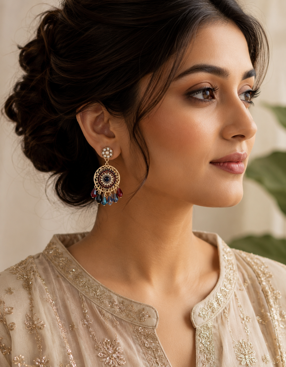 Bohemian Charm Beaded Earrings