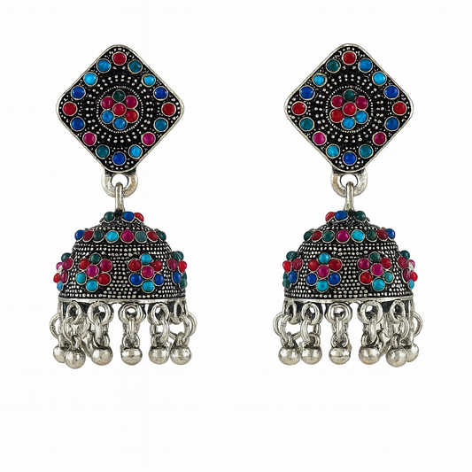 Noor-e-Rang Jhumkas