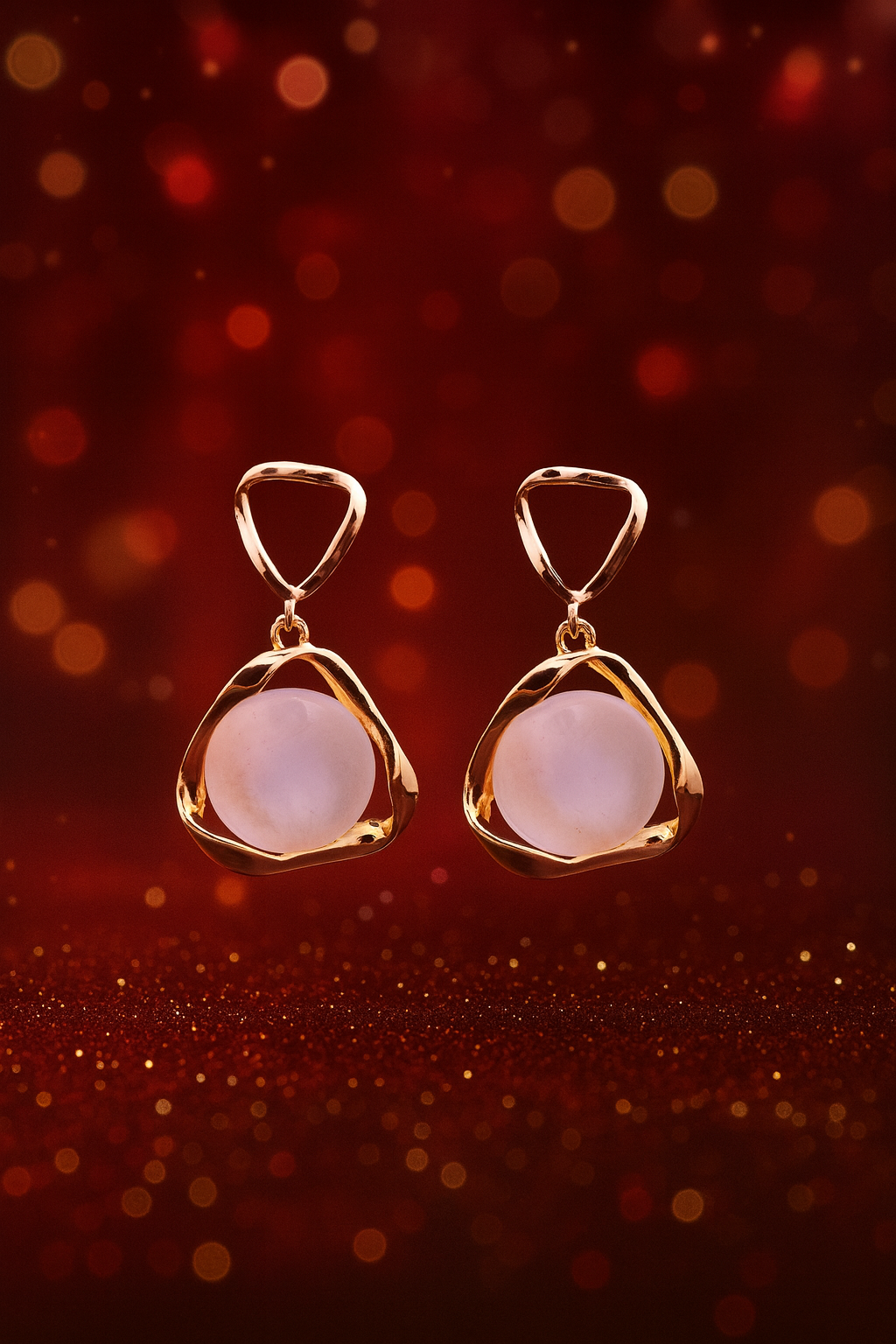 Aurora Glow Stud Drops