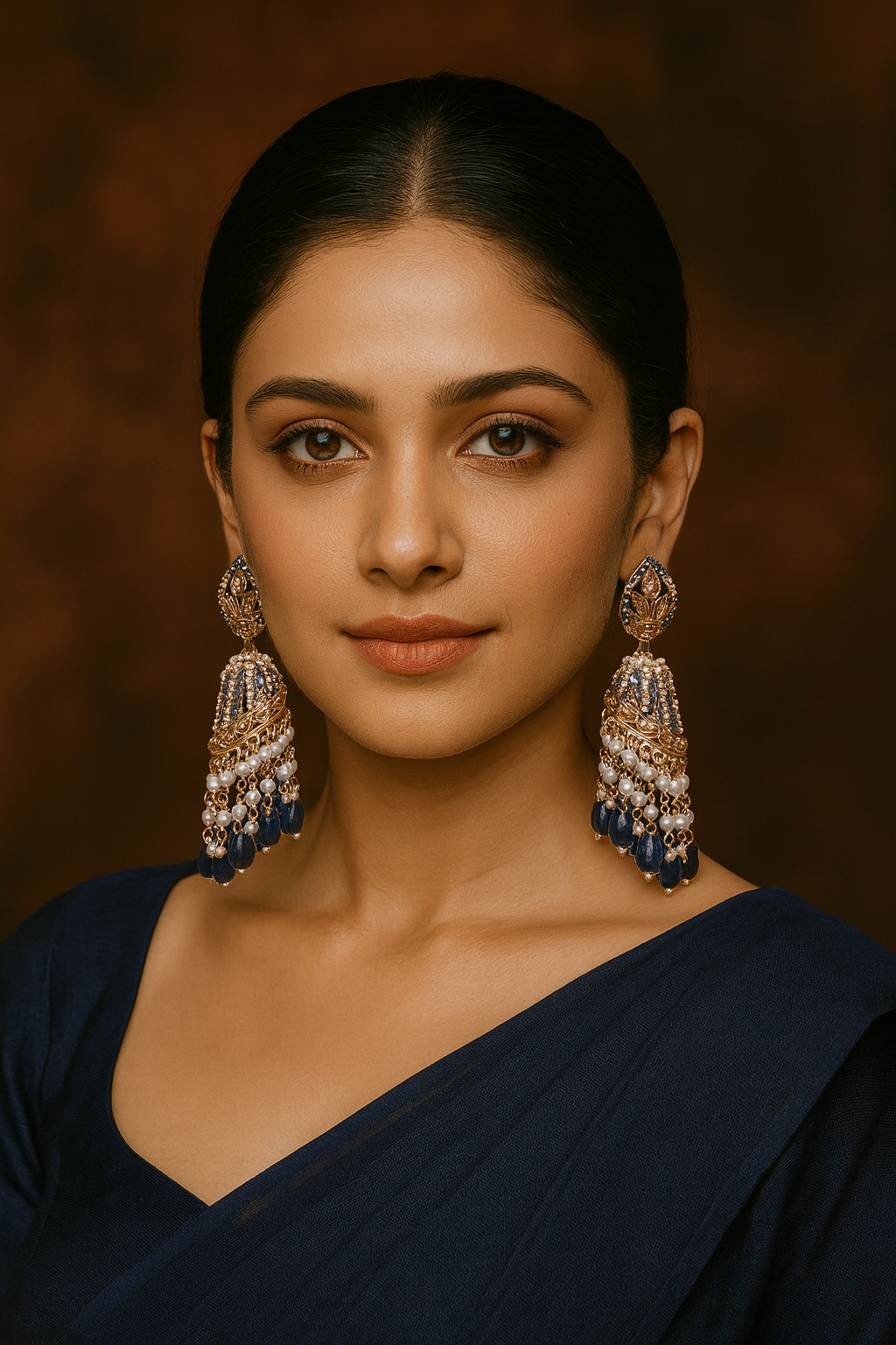 Midnight Royale Jhumkas