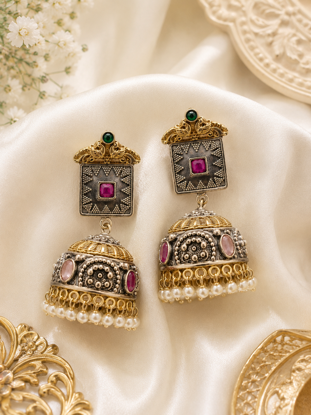 Antique Royale Jhumka Drops