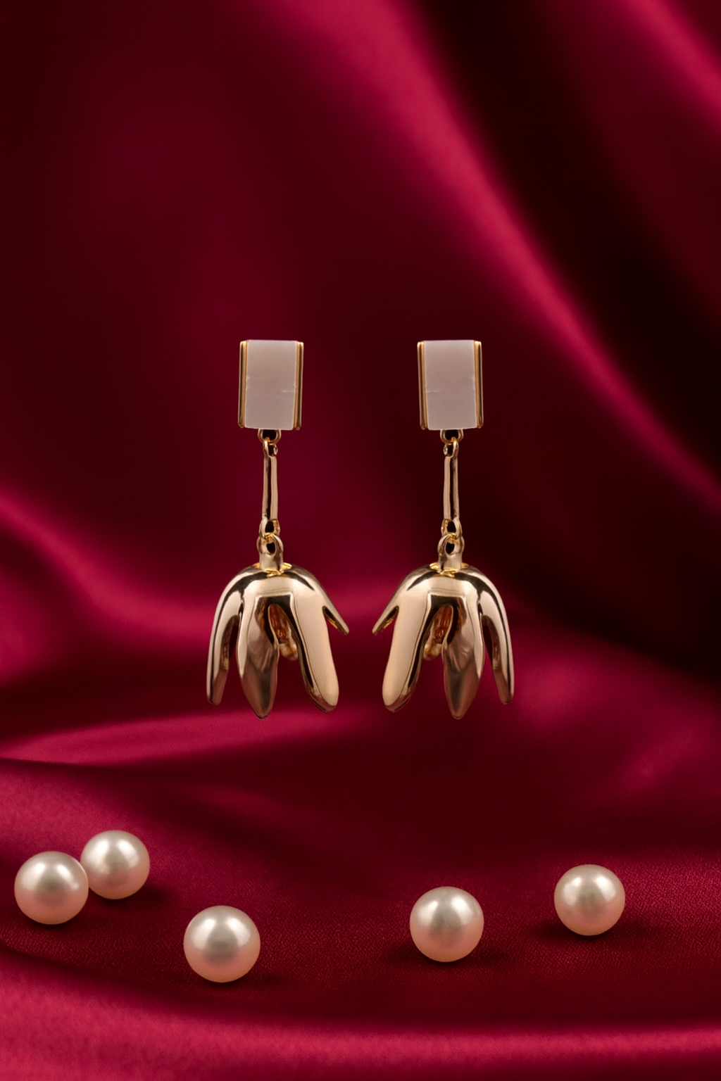 Rose Gold Bloom Drops