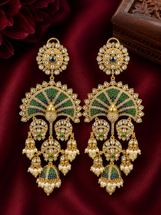 Maharani Heritage Statement Earrings