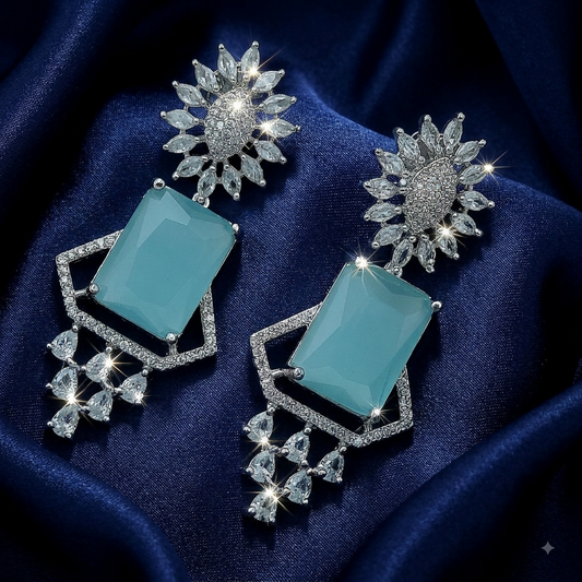 Turquoise Blue Diamond Radiance