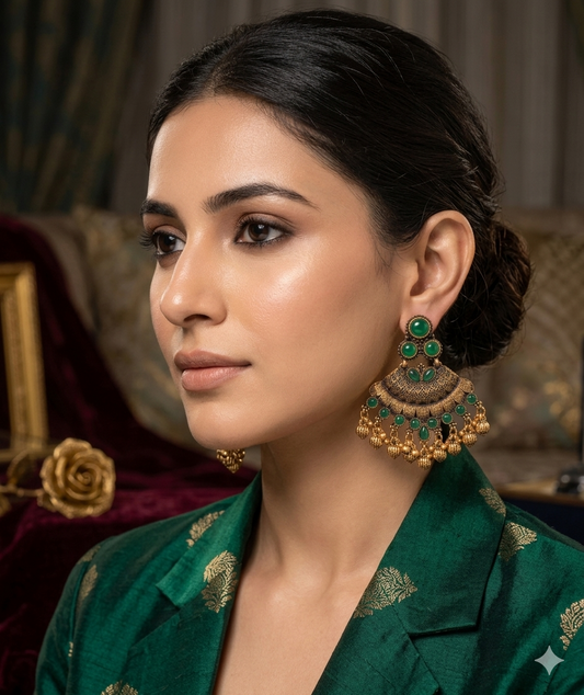 Emerald Noor Chandbalis