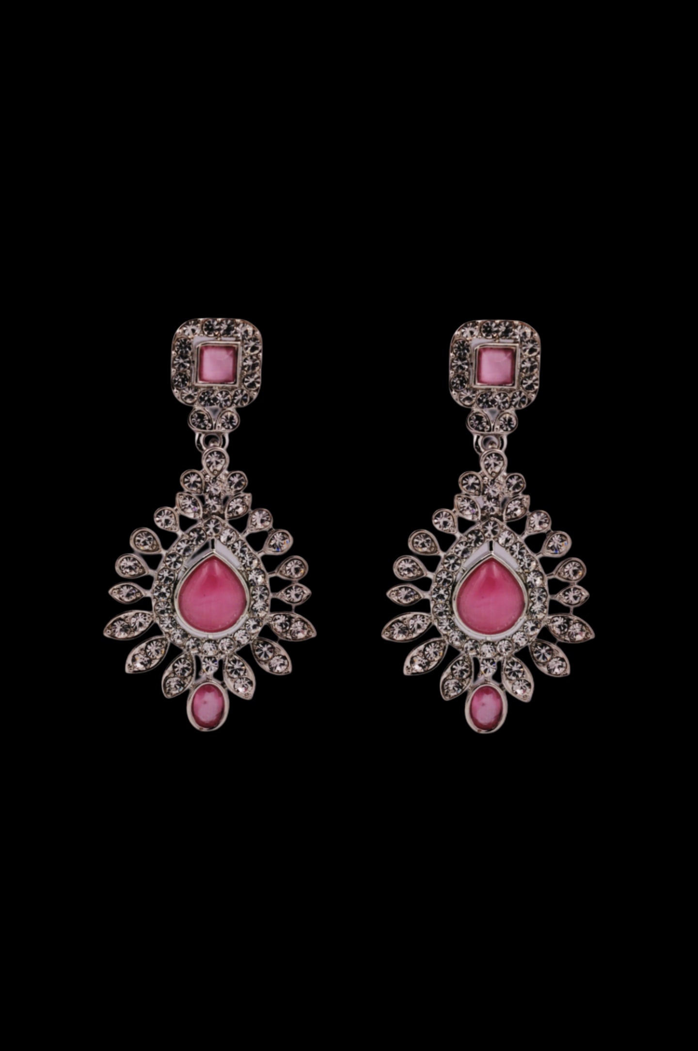 Timeless Elegance Gemstone Drop Earrings