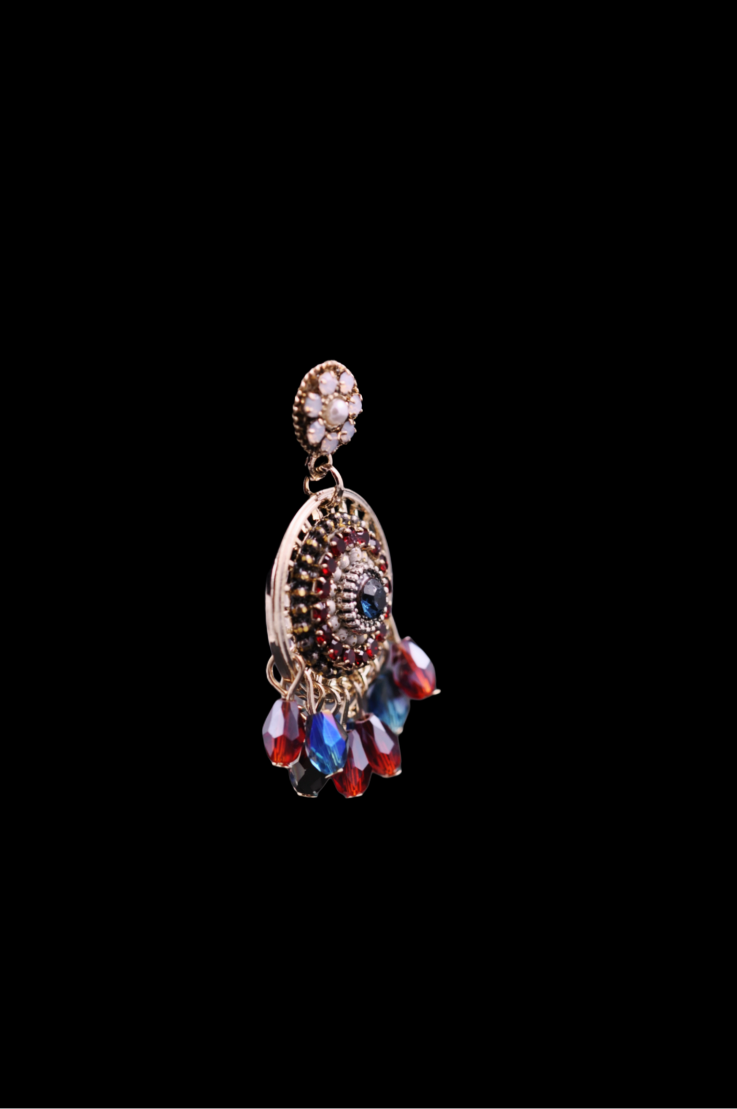 Bohemian Charm Beaded Earrings