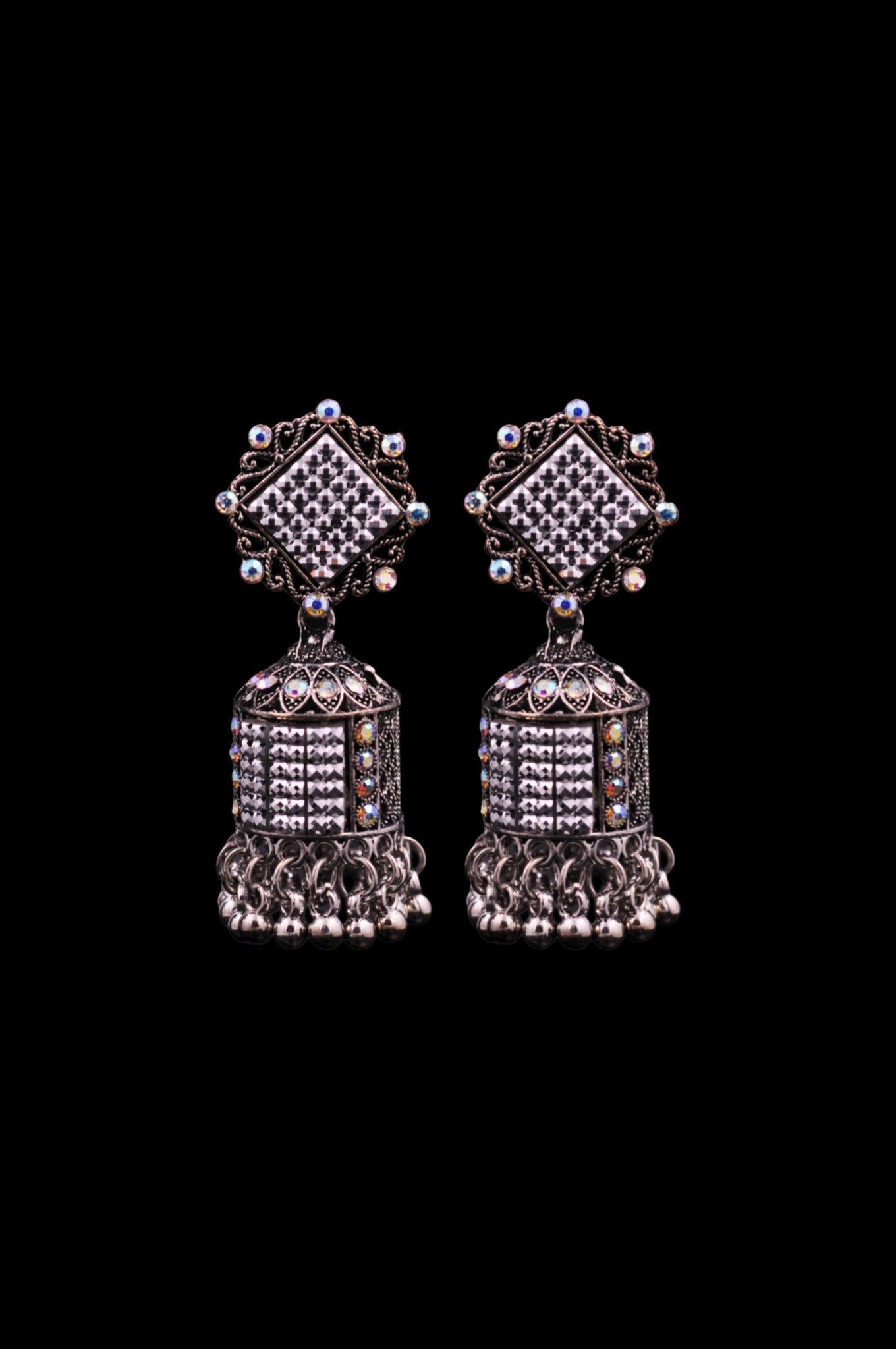 Rustic Rhythm Jhumkas