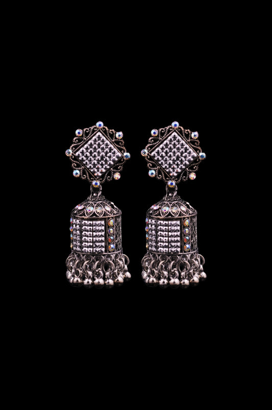 Rustic Rhythm Jhumkas