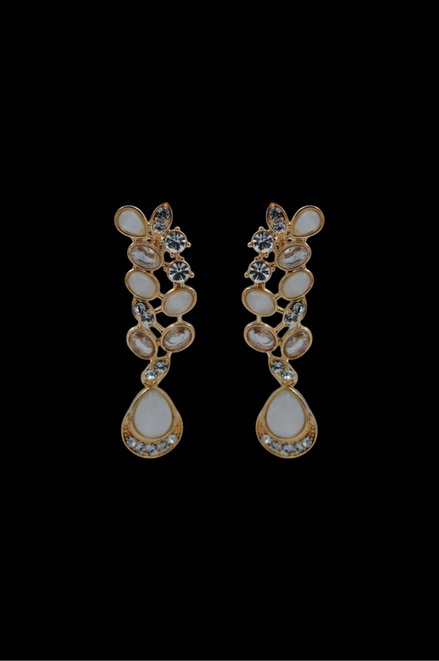 Peaarl Celestial Raindrop Earrings
