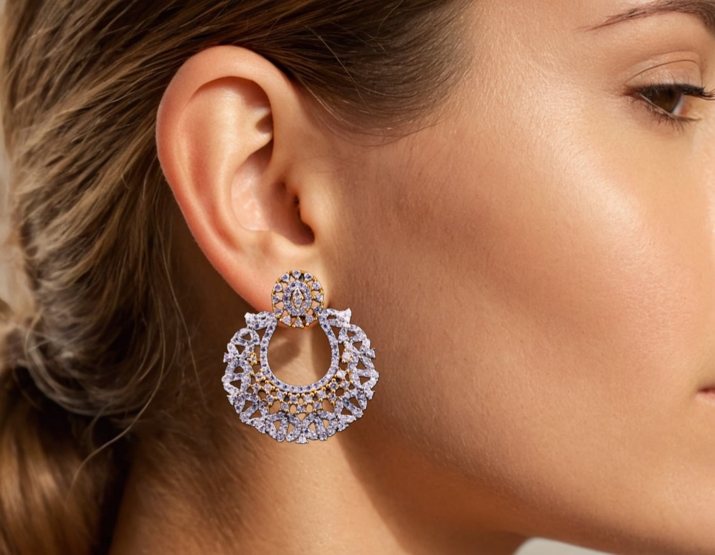 Regal Elegance – Luxurious Designer Earrings