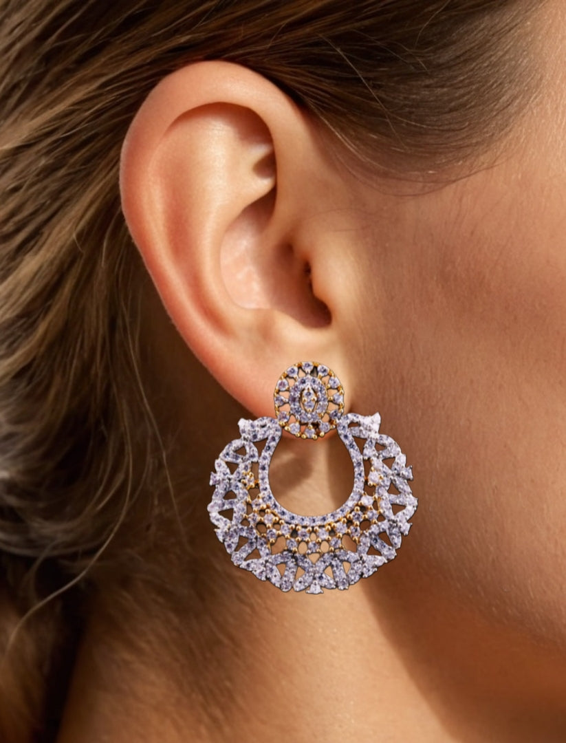 Regal Elegance – Luxurious Designer Earrings