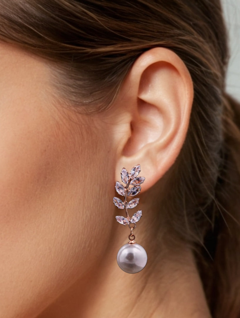 Elegance Vine Pearl Drops