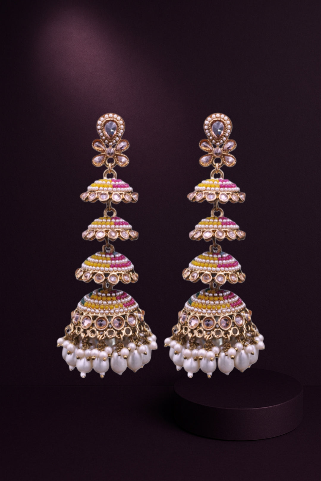 Rangriti Royale Jhumkas