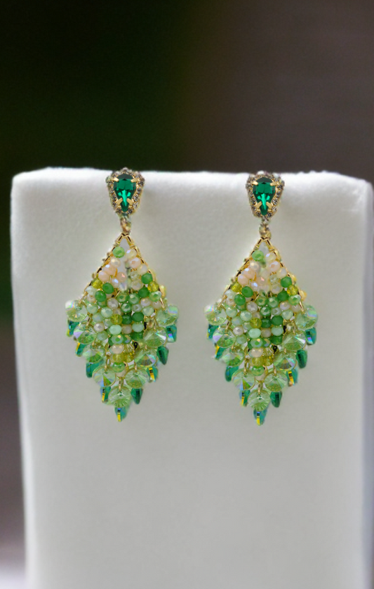 Royal Radiance Statement Earrings
