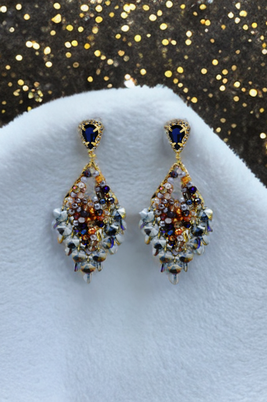 Royal Radiance Statement Earrings