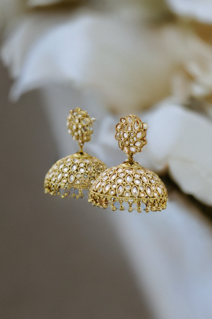 Regal Kundan Jhumka