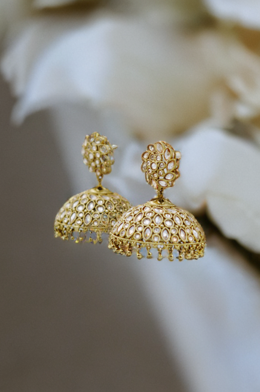 Regal Kundan Jhumka