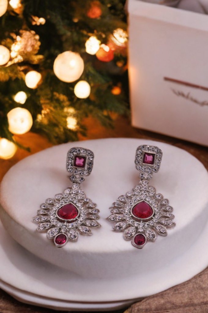 Timeless Elegance Gemstone Drop Earrings
