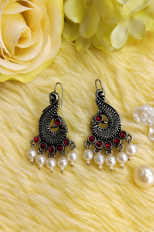 Maroon Radiant Swirls