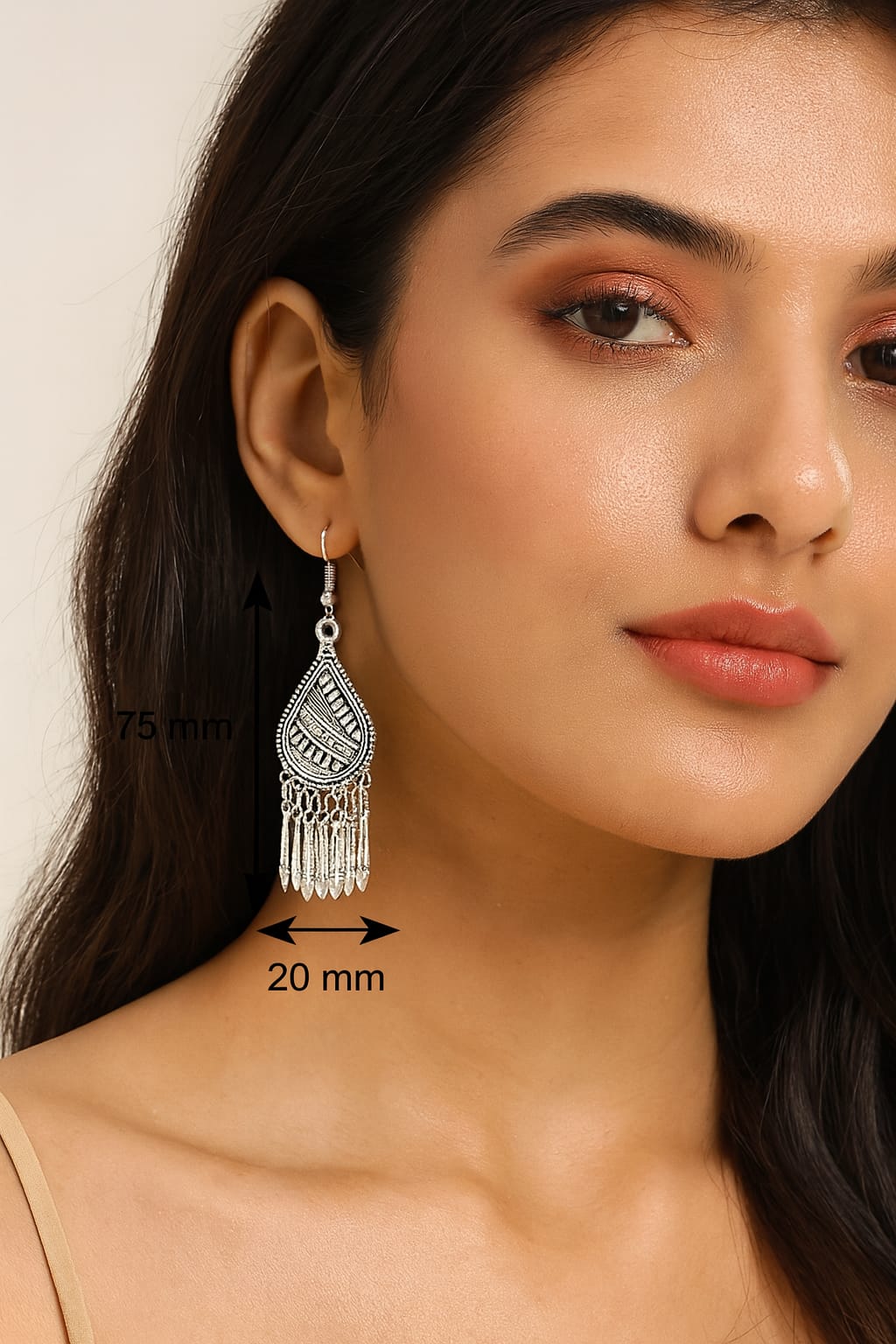 Antique Grace Jhumki Drops