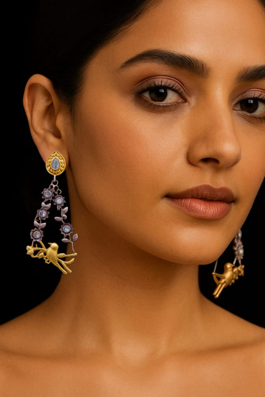 Songbird Blossom Dangler Earrings