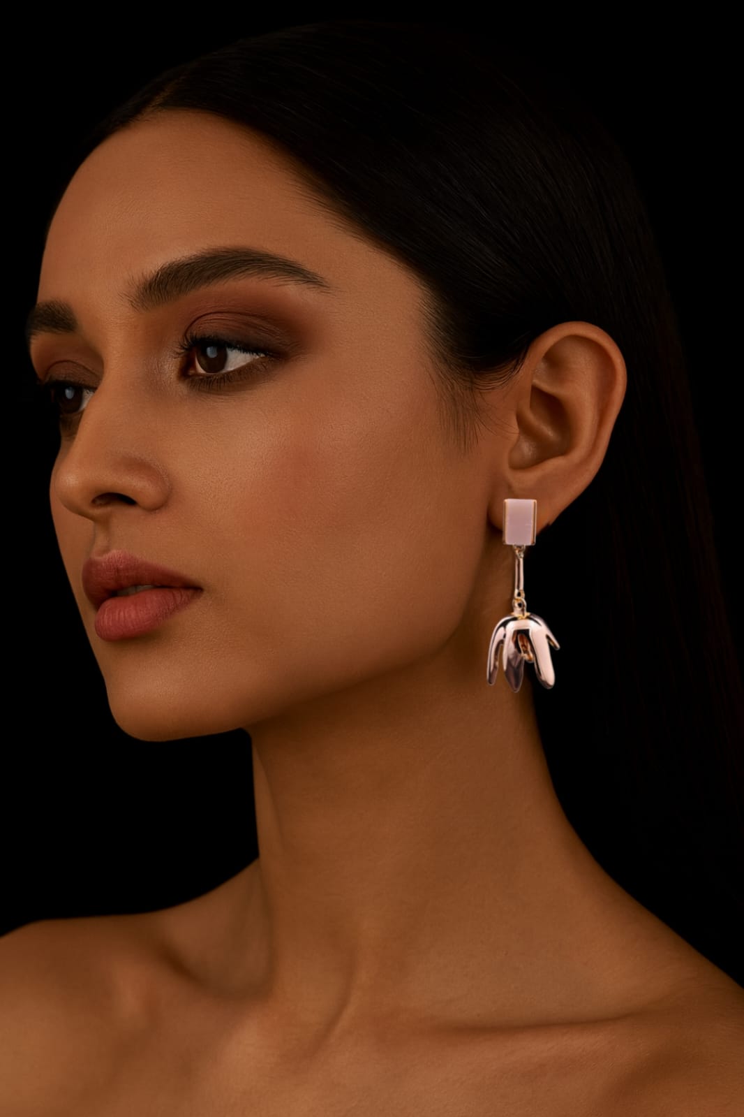 Rose Gold Bloom Drops